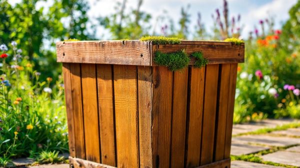 Découvrez les designs uniques de poubelles en bois